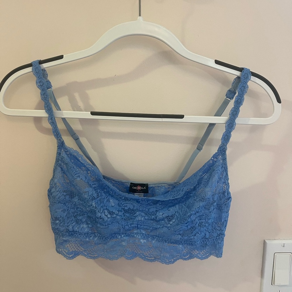 Cosabella Blue Lace Bandeau